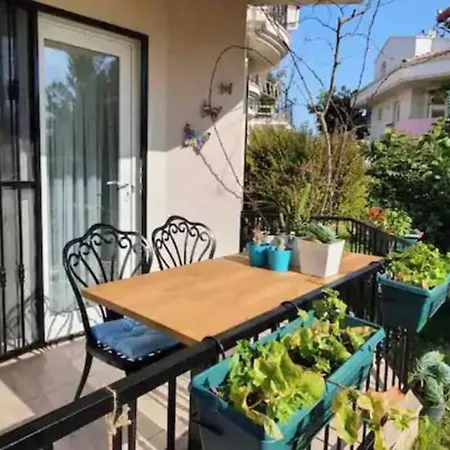 شقة Fethiye Ciftlik'Te Bahce Kati Guenluek Kiralik Ev فتحية
